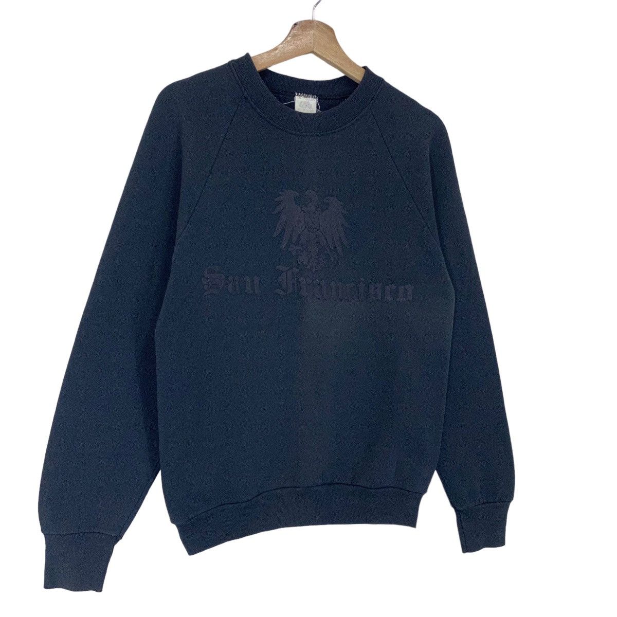 NFL × Vintage Vintage 90s San Francisco Big Logo Crewneck Sweathirt Size M Size US M / EU 48-50 / 2 - 2 Thumbnail