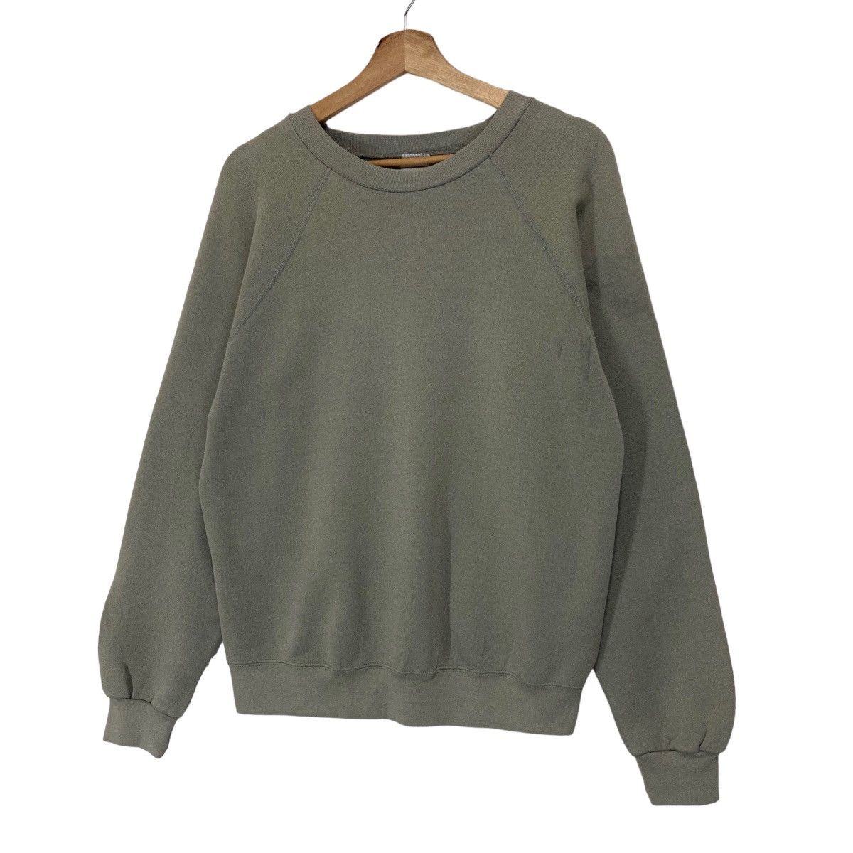 Edwin × Vintage Vintage 90’s Edwin Plain Crewneck Sweatshirt Size M Size US L / EU 52-54 / 3 - 3 Thumbnail
