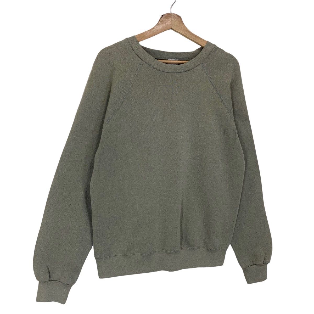 Edwin × Vintage Vintage 90’s Edwin Plain Crewneck Sweatshirt Size M Size US L / EU 52-54 / 3 - 2 Thumbnail