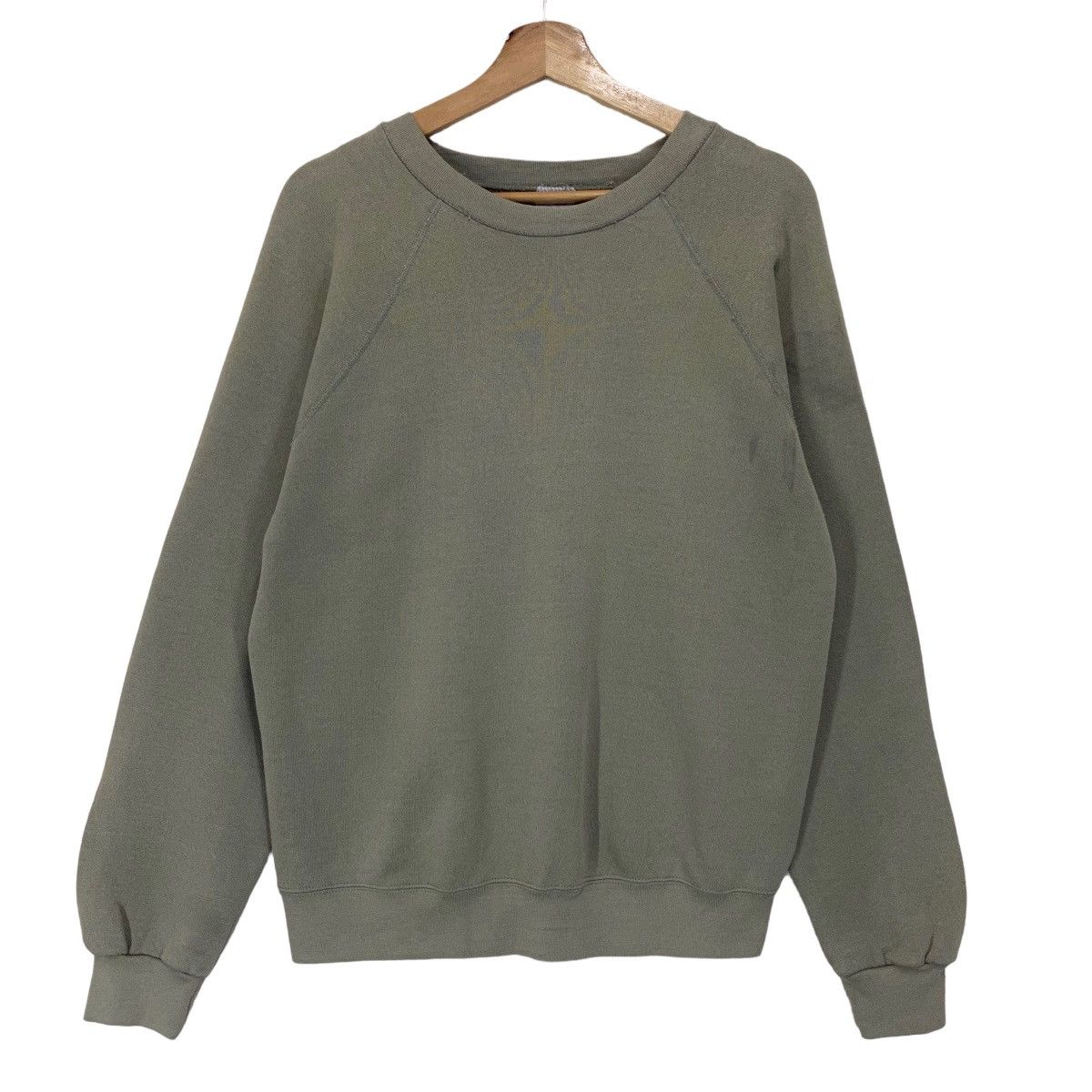 Edwin × Vintage Vintage 90’s Edwin Plain Crewneck Sweatshirt Size M Size US L / EU 52-54 / 3 - 1 Thumbnail