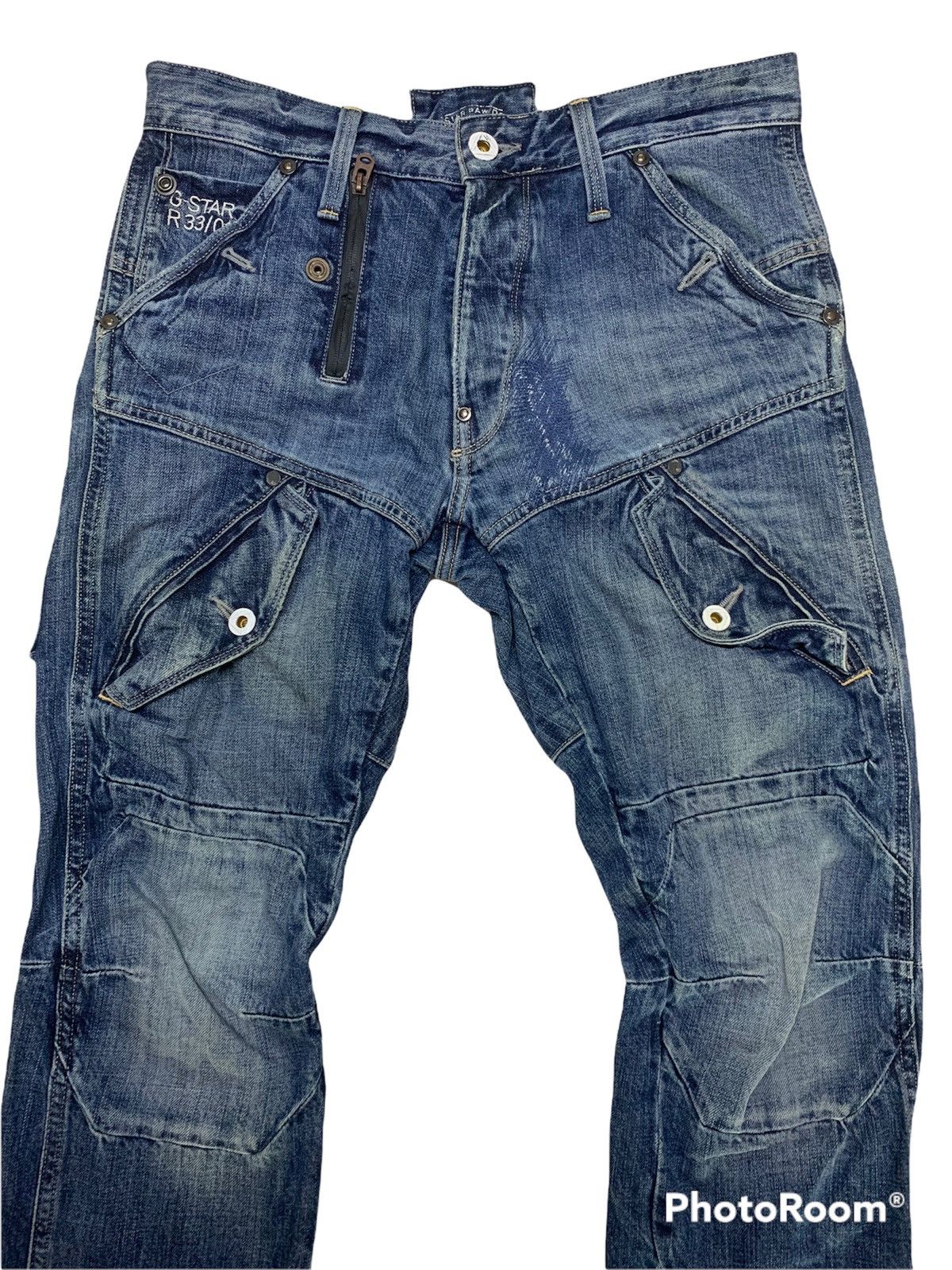 G-Star Distressed G-star raw denim Size US 32 / EU 48 - 3 Thumbnail