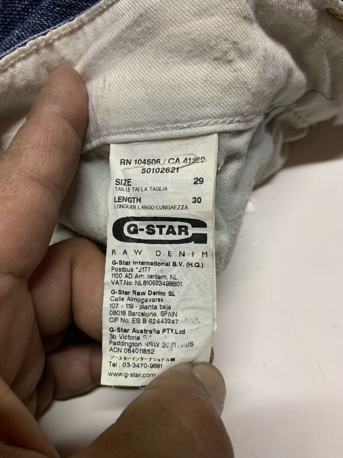 G-Star Distressed G-star raw denim Size US 32 / EU 48 - 10 Thumbnail