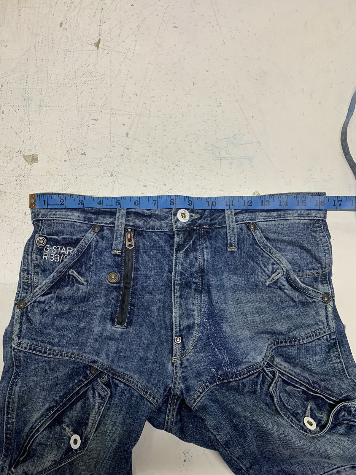 G-Star Distressed G-star raw denim Size US 32 / EU 48 - 17 Thumbnail