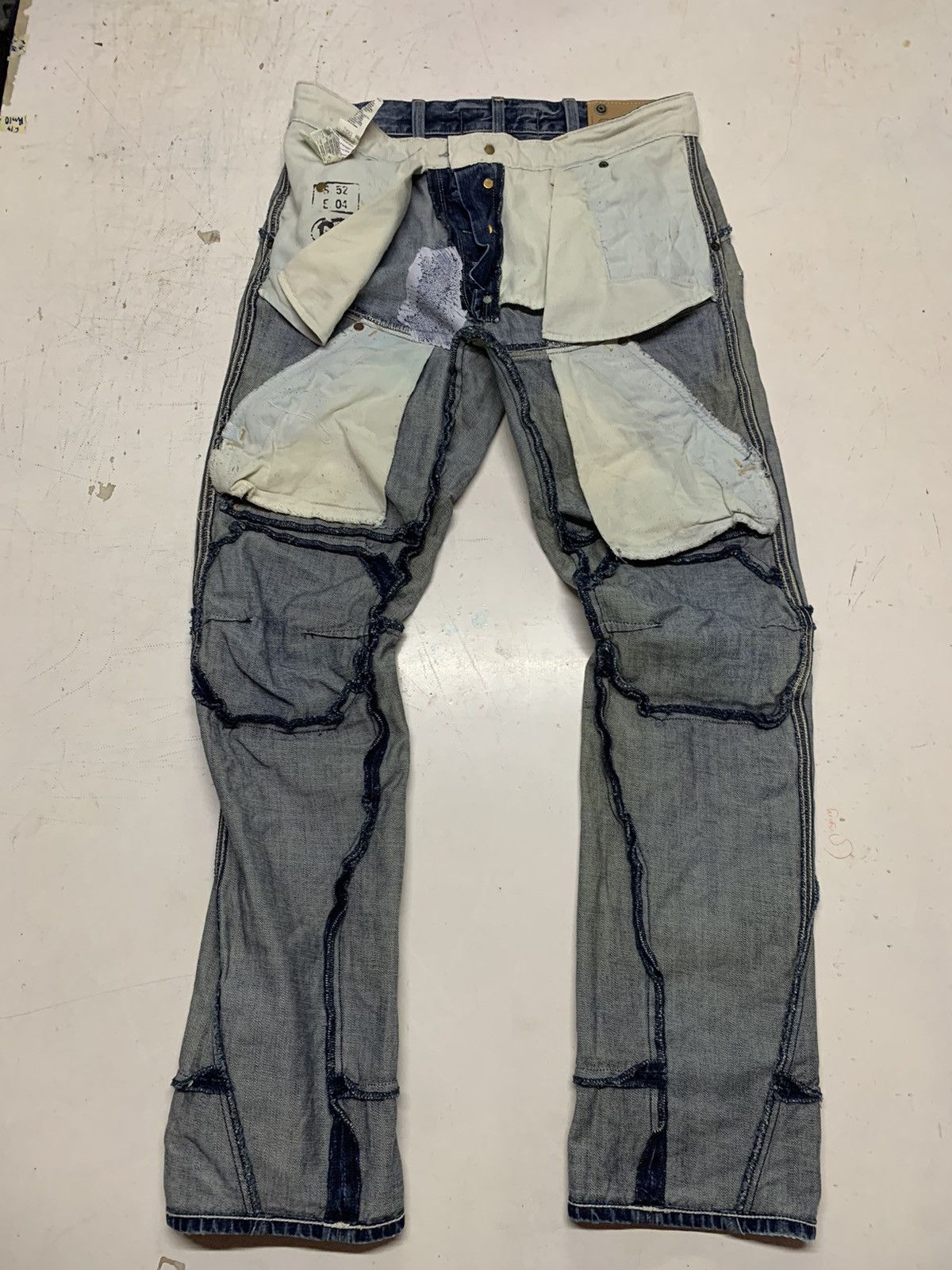 G-Star Distressed G-star raw denim Size US 32 / EU 48 - 12 Thumbnail