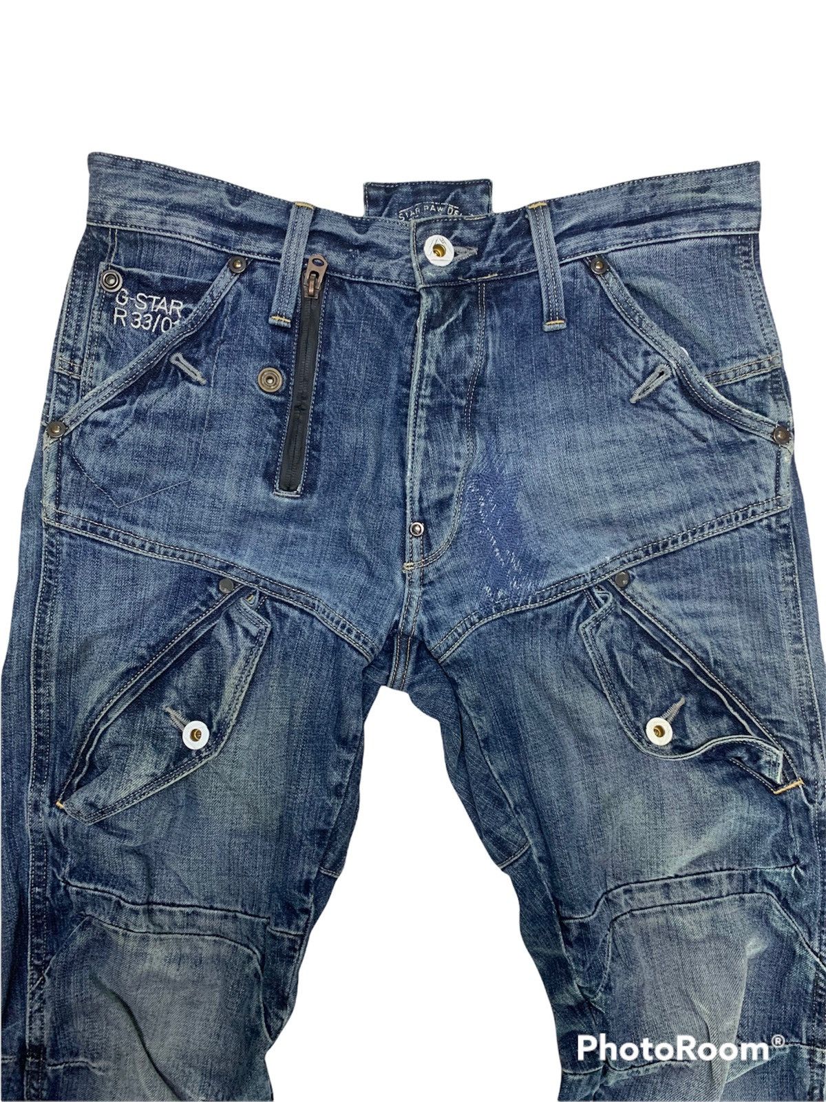G-Star Distressed G-star raw denim Size US 32 / EU 48 - 4 Thumbnail