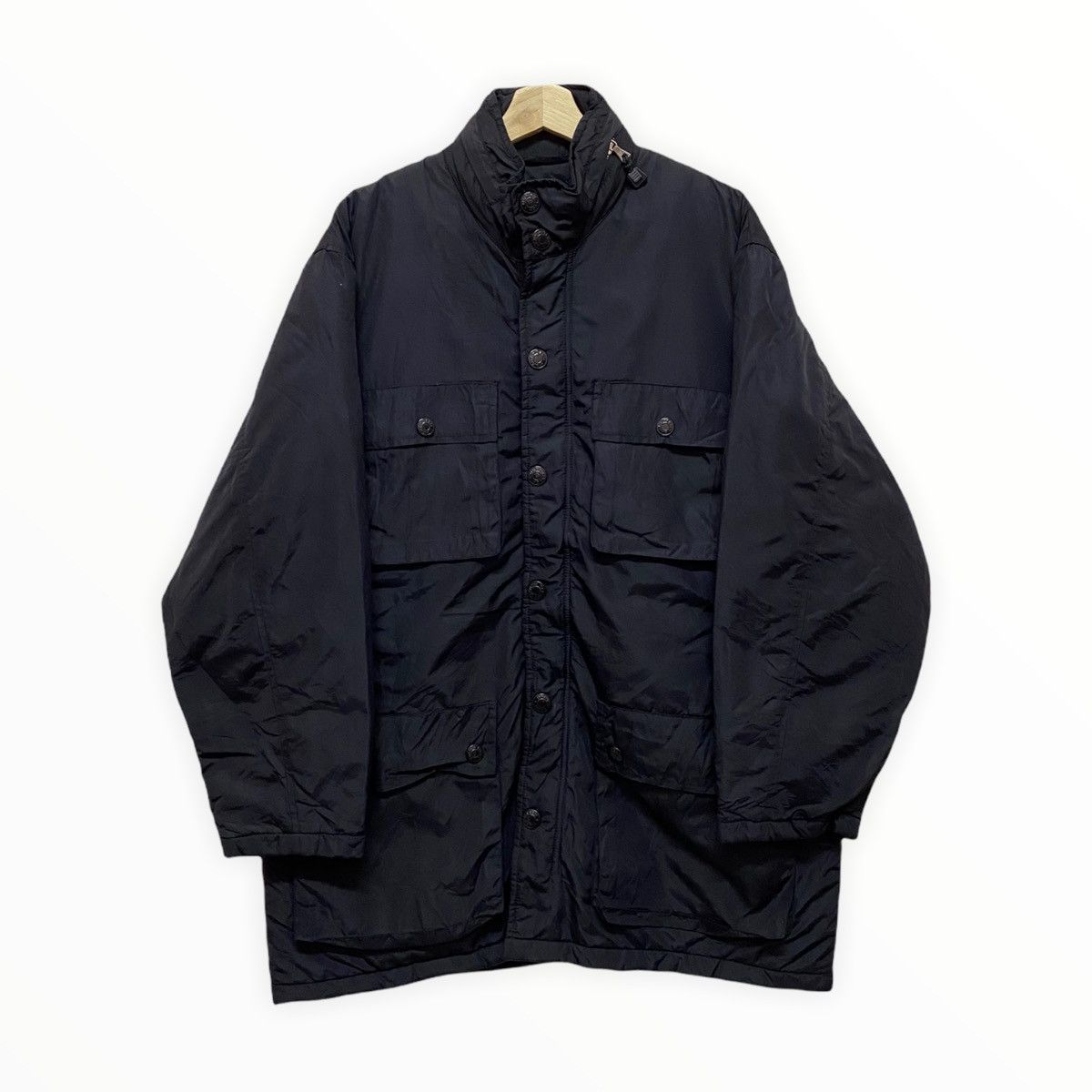 DKNY RARE‼️ARCHIVE DKNY DONNA KARAN MULTI POCKET TECH COAT JACKET Size US XL / EU 56 / 4 - 2 Thumbnail
