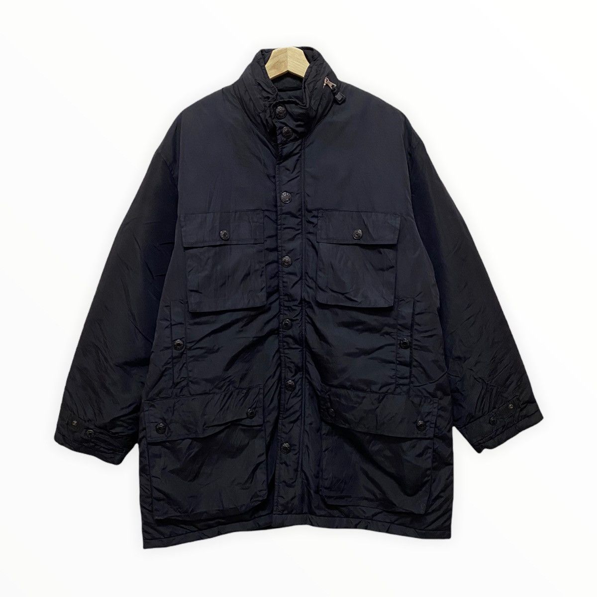 DKNY RARE‼️ARCHIVE DKNY DONNA KARAN MULTI POCKET TECH COAT JACKET Size US XL / EU 56 / 4 - 4 Thumbnail