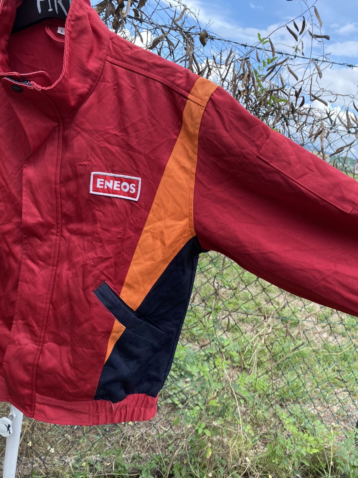Japanese Brand VINTAGE ENEOS WORK JACKET Size US L / EU 52-54 / 3 - 6 Thumbnail