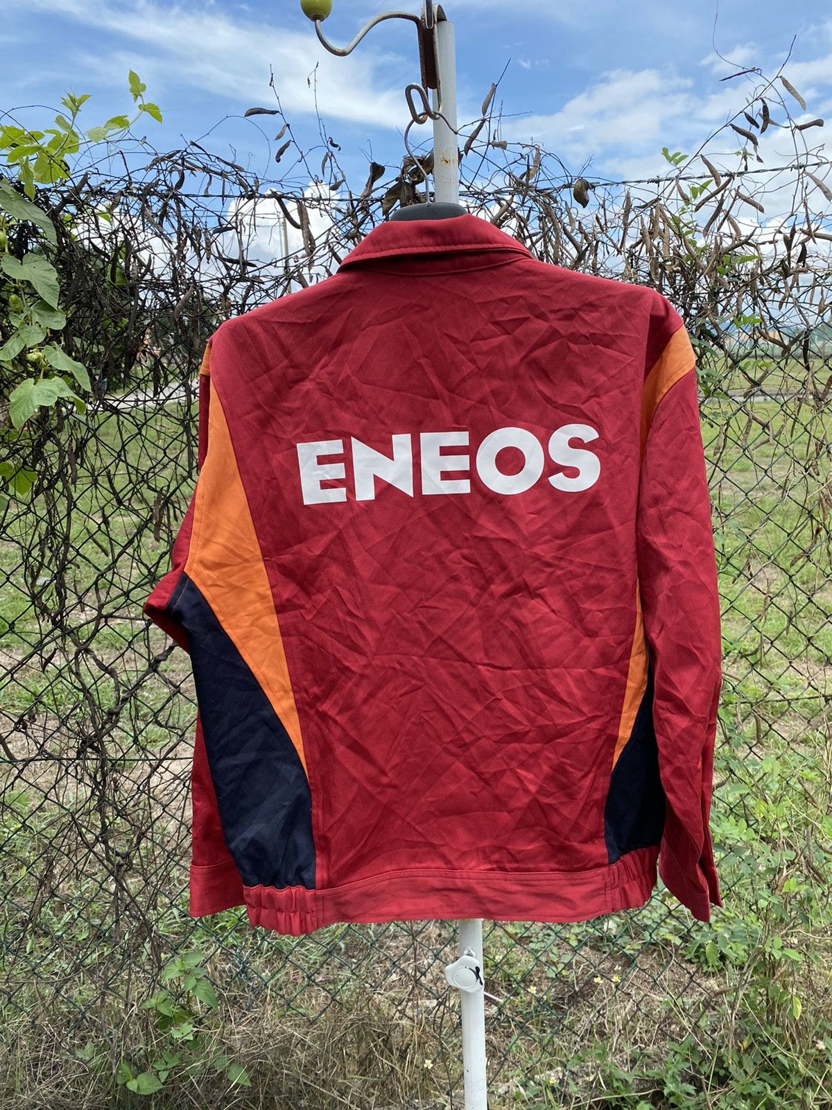 Japanese Brand VINTAGE ENEOS WORK JACKET Size US L / EU 52-54 / 3 - 2 Thumbnail