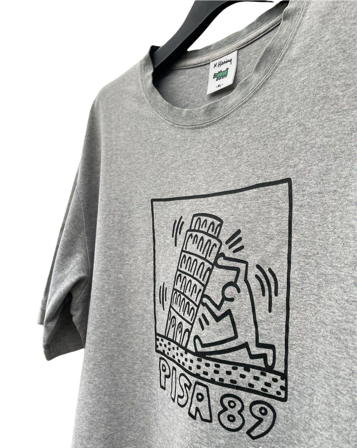 Keith Haring × Uniqlo × Vintage Keith Haring x Uniqlo Pisa 89 Tshirt Size US L / EU 52-54 / 3 - 2 Thumbnail