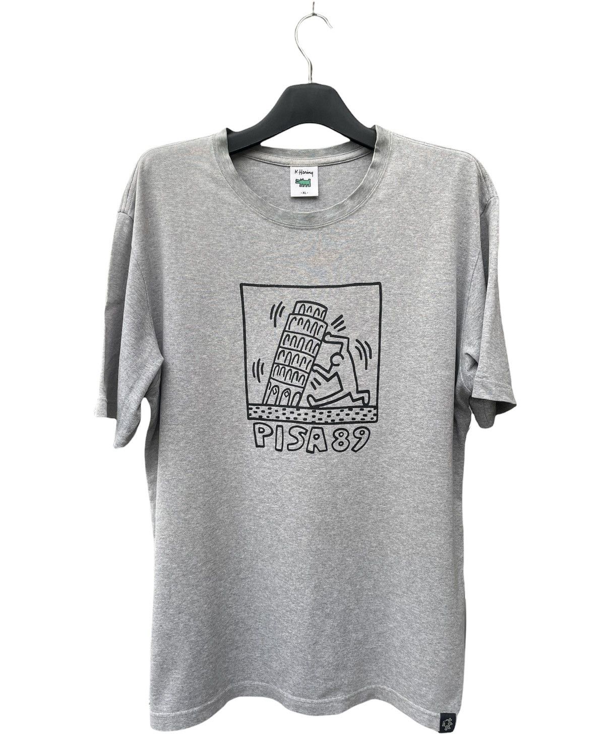Keith Haring × Uniqlo × Vintage Keith Haring x Uniqlo Pisa 89 Tshirt Size US L / EU 52-54 / 3 - 1 Thumbnail