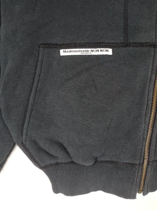 Mademoiselle Non Non Mademoiselle Non Non Big Logo Zip Hoodie Sweatshirt Size US L / EU 52-54 / 3 - 5 Thumbnail