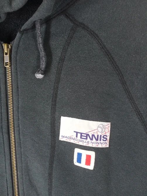 Mademoiselle Non Non Mademoiselle Non Non Big Logo Zip Hoodie Sweatshirt Size US L / EU 52-54 / 3 - 4 Thumbnail