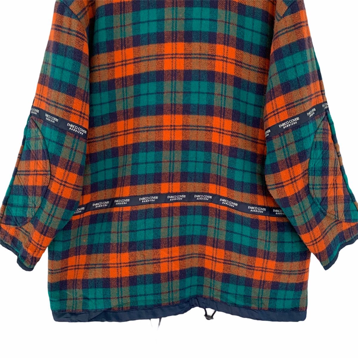 Enrico Coveri × Vintage Vintage Enrico Coveri Bandiera Hoodie Jacket Size US M / EU 48-50 / 2 - 17 Thumbnail