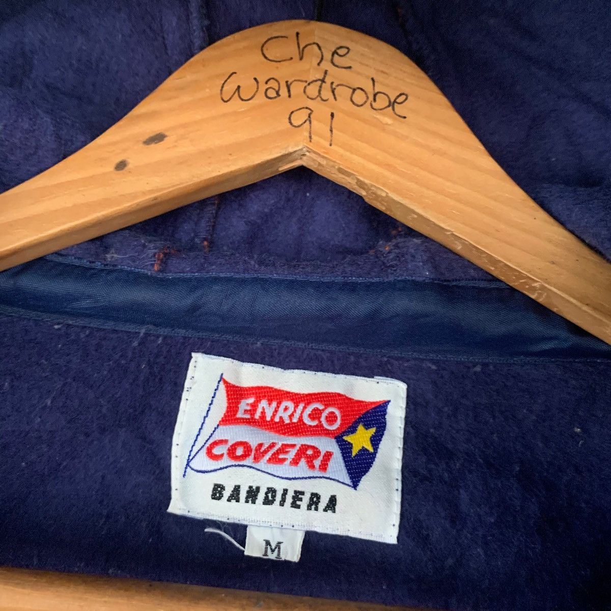 Enrico Coveri × Vintage Vintage Enrico Coveri Bandiera Hoodie Jacket Size US M / EU 48-50 / 2 - 15 Thumbnail