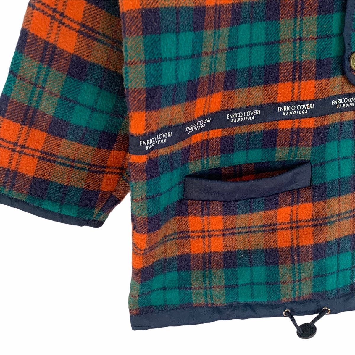 Enrico Coveri × Vintage Vintage Enrico Coveri Bandiera Hoodie Jacket Size US M / EU 48-50 / 2 - 12 Thumbnail