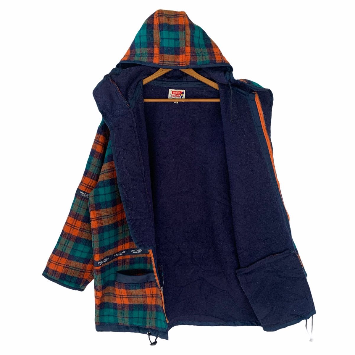 Enrico Coveri × Vintage Vintage Enrico Coveri Bandiera Hoodie Jacket Size US M / EU 48-50 / 2 - 13 Thumbnail