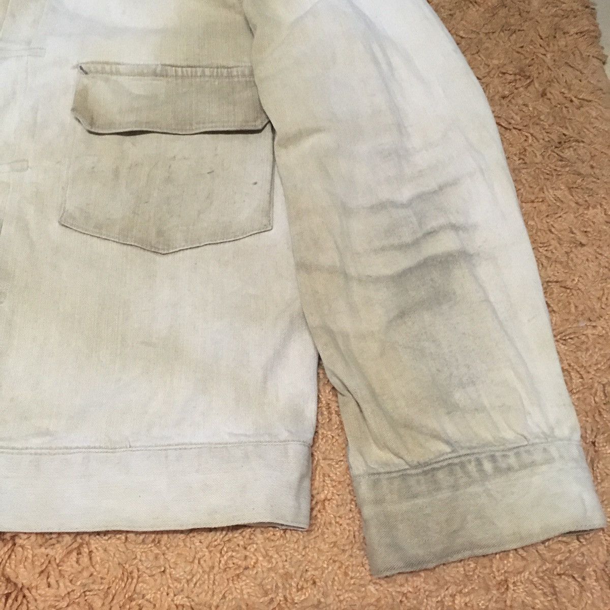 Kansai Yamamoto Kansai Yamamoto Jeans distressed Denim jacket Size US XL / EU 56 / 4 - 5 Thumbnail