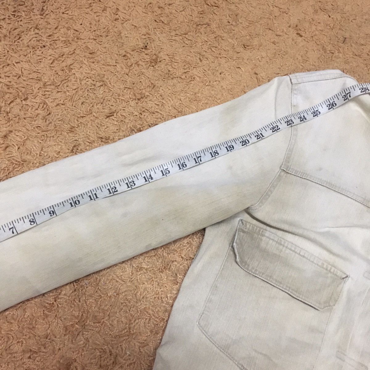Kansai Yamamoto Kansai Yamamoto Jeans distressed Denim jacket Size US XL / EU 56 / 4 - 16 Thumbnail