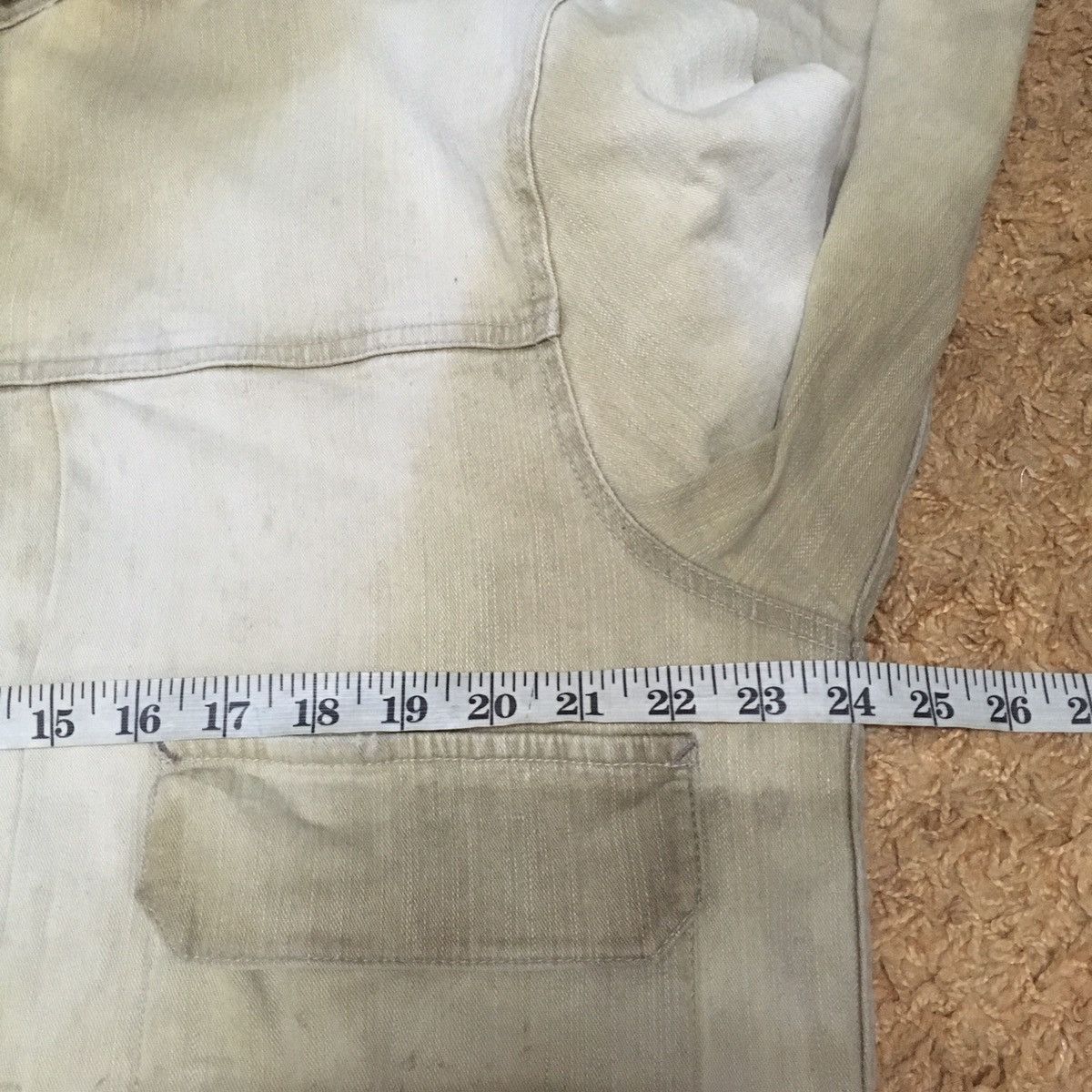 Kansai Yamamoto Kansai Yamamoto Jeans distressed Denim jacket Size US XL / EU 56 / 4 - 13 Thumbnail
