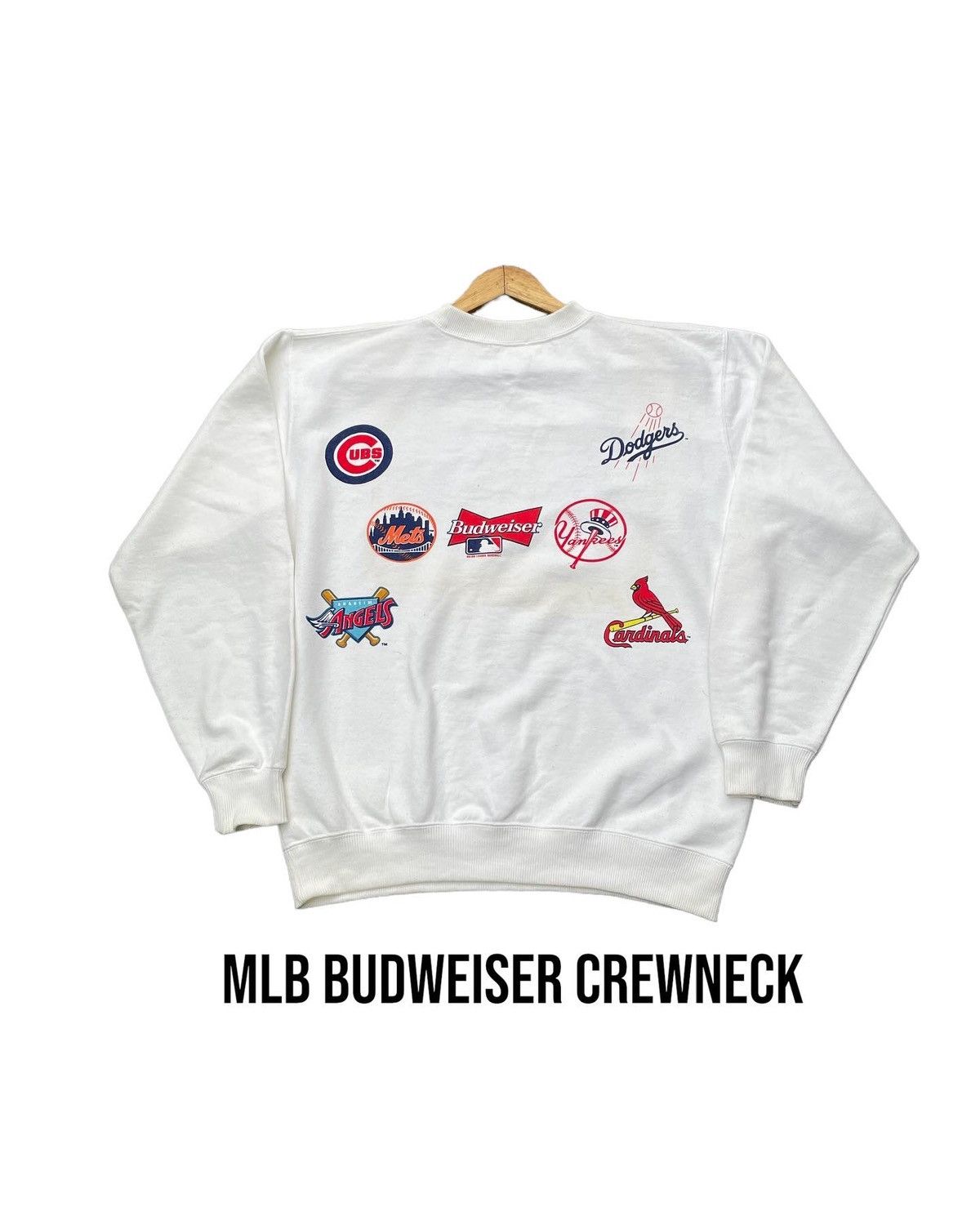 Budweiser Mlb x Budweiser Crewneck Size US XL / EU 56 / 4 - 1 Thumbnail