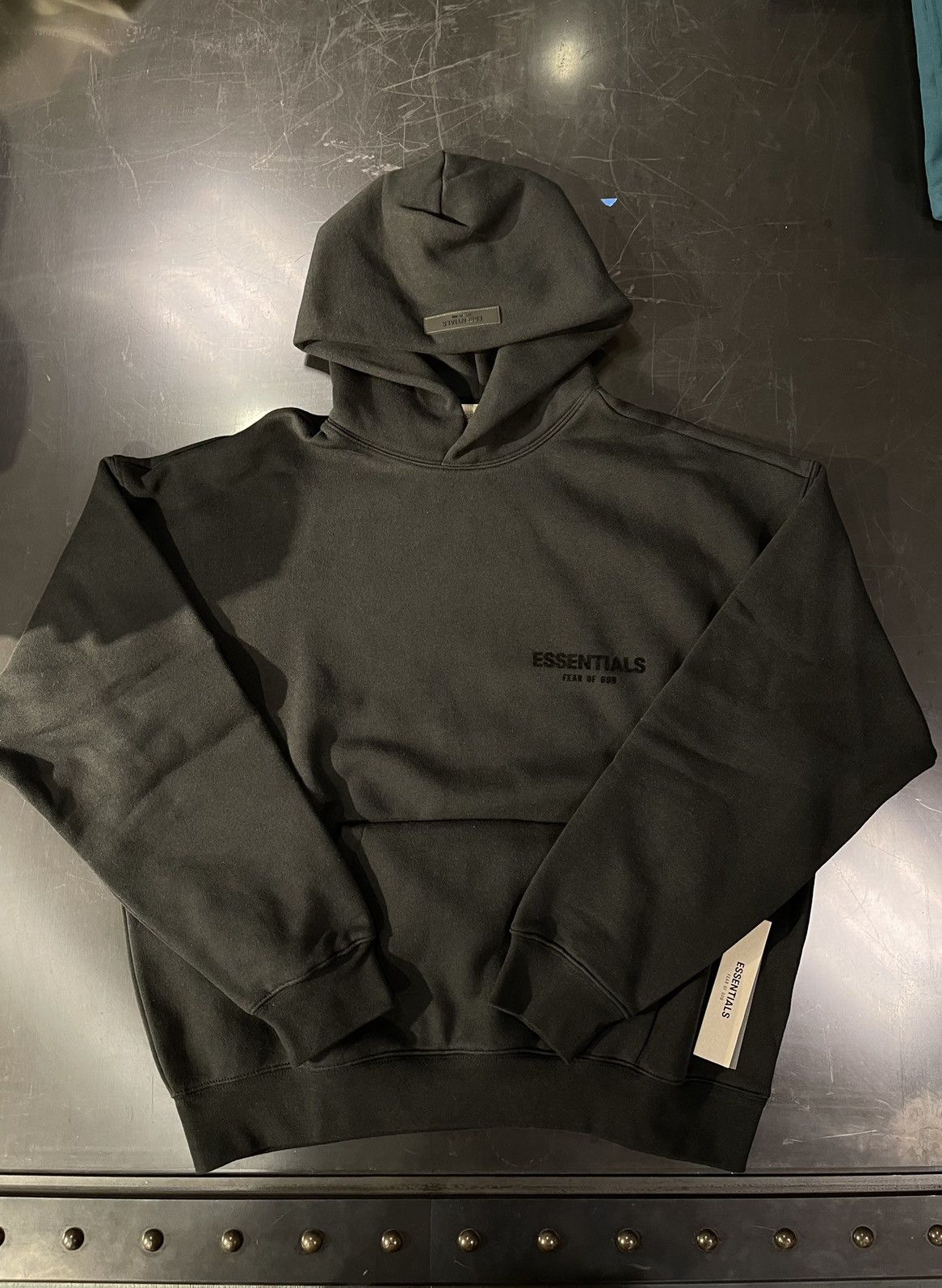 FOG Essentials Fear Of God Stretch Limo Hoodie Sz (S)