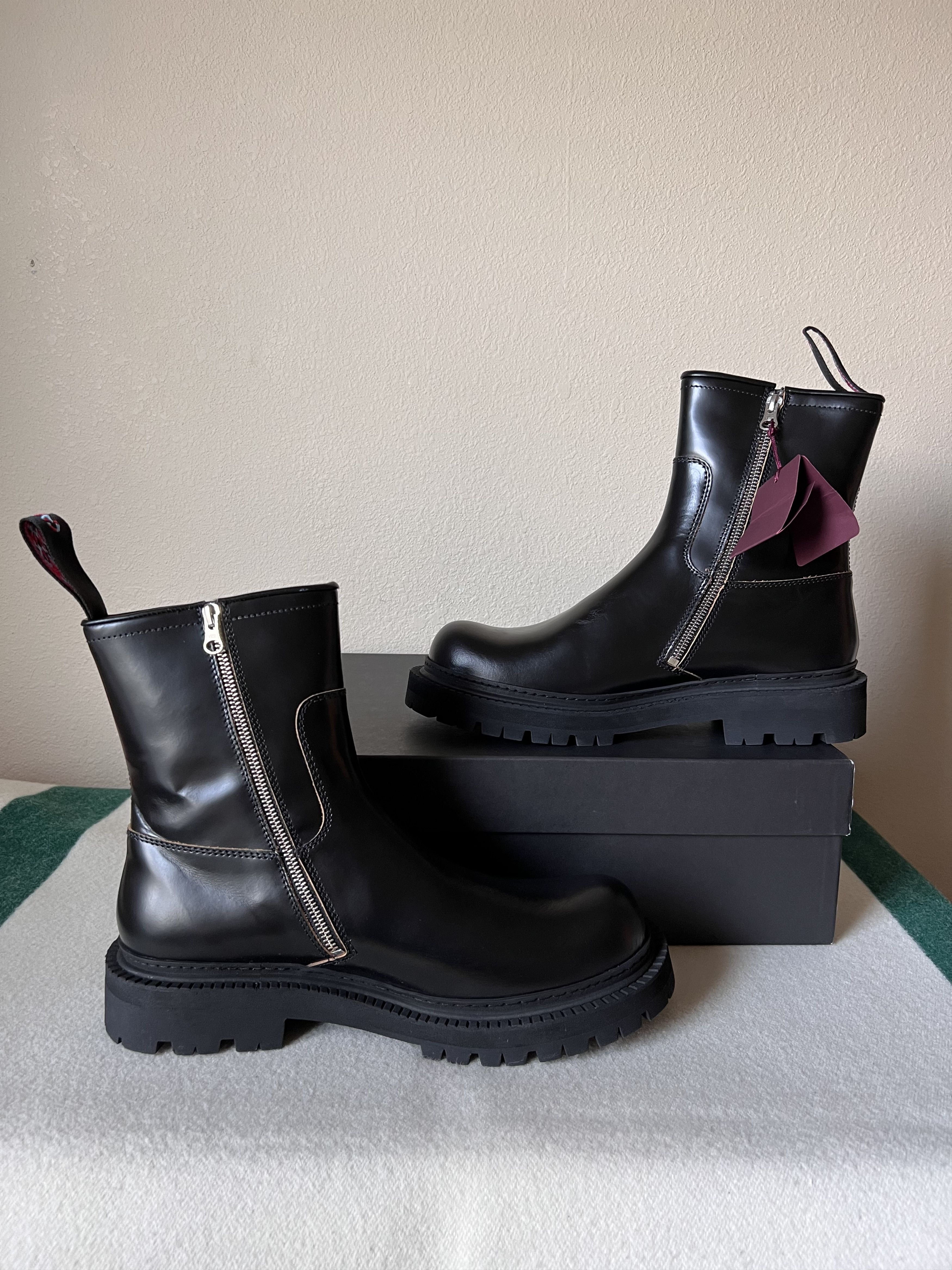 CamperLab CamperLab EKI Leather Boots in Black Size US 12 / EU 45 - 3 Thumbnail