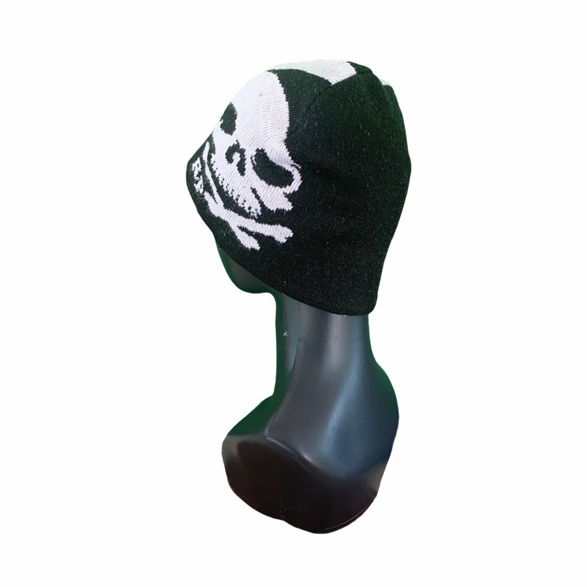 Vintage Vintage Skull Beanie Snow Cap Inspired By Undercover Skull Size ONE SIZE - 4 Thumbnail