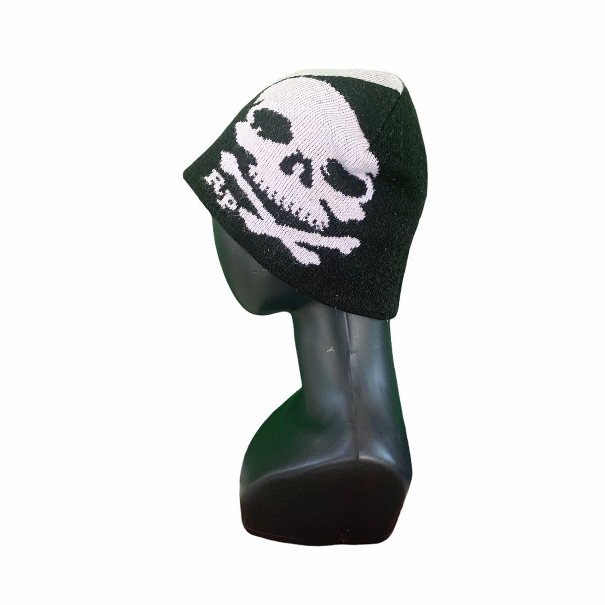 Vintage Vintage Skull Beanie Snow Cap Inspired By Undercover Skull Size ONE SIZE - 3 Thumbnail