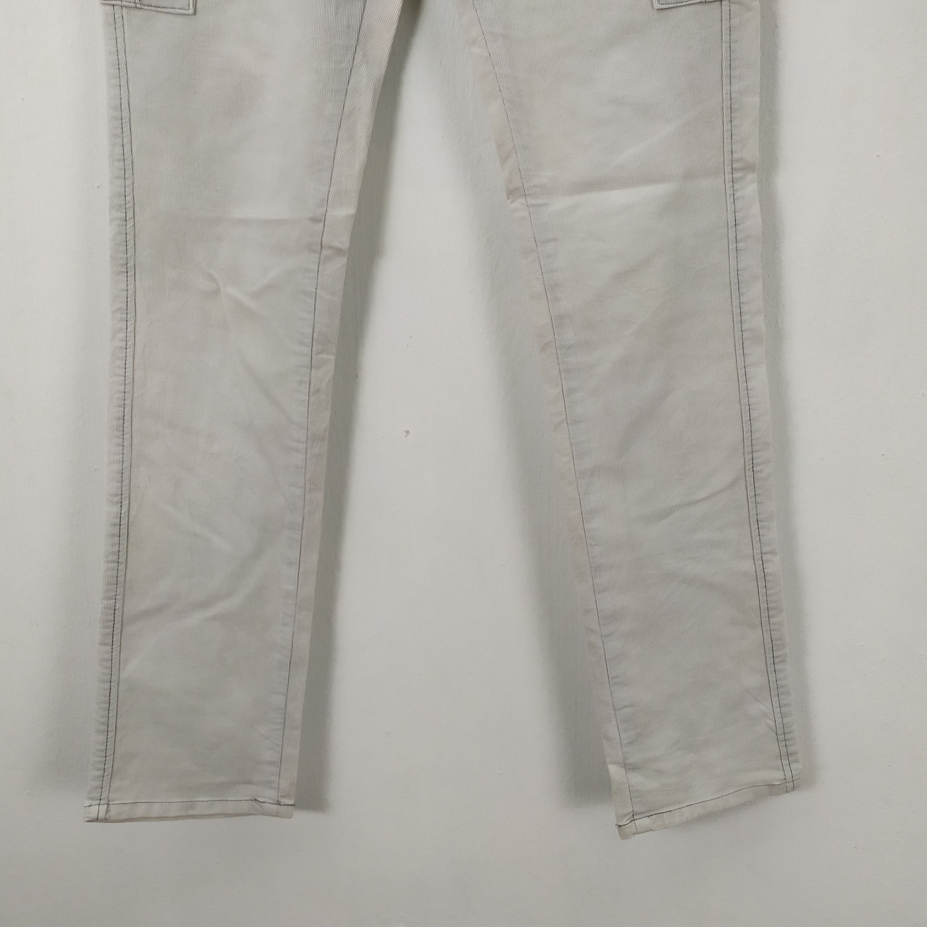 Japanese Brand × Vintage SOMETHING FADED White CARGO PANTS/TACTICAL PANTS Size US 29 - 5 Thumbnail