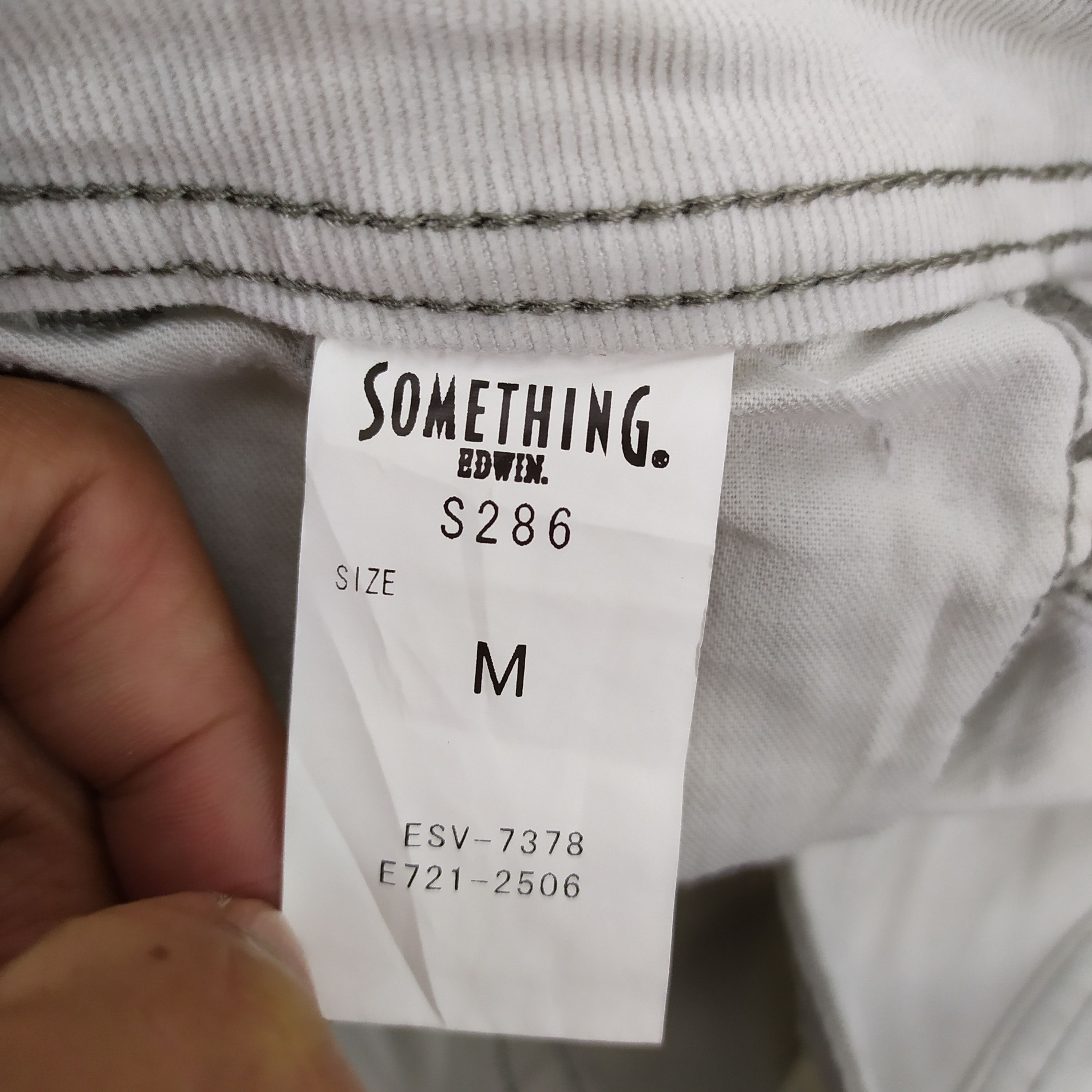 Japanese Brand × Vintage SOMETHING FADED White CARGO PANTS/TACTICAL PANTS Size US 29 - 15 Thumbnail
