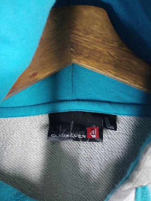 Quiksilver Rare Vintage Quiksilver Full Print Zip Hoodie Size US L / EU 52-54 / 3 - 4 Thumbnail