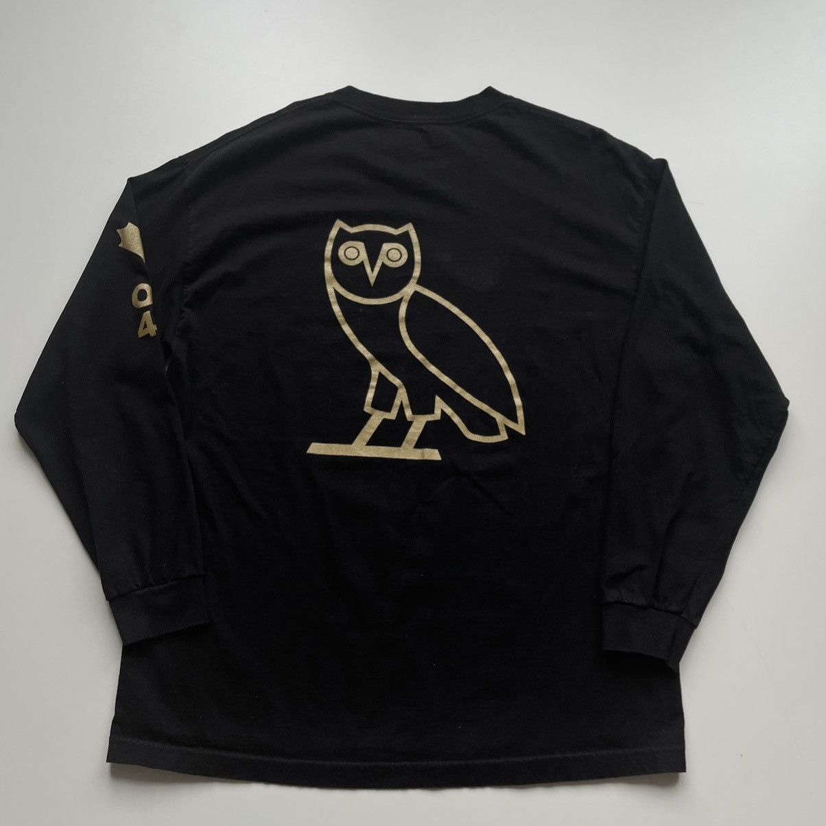 NBA Vintage 2000s Toronto Raptors OVO Graphic Long Sleeve Shirt Size US XL / EU 56 / 4 - 4 Thumbnail