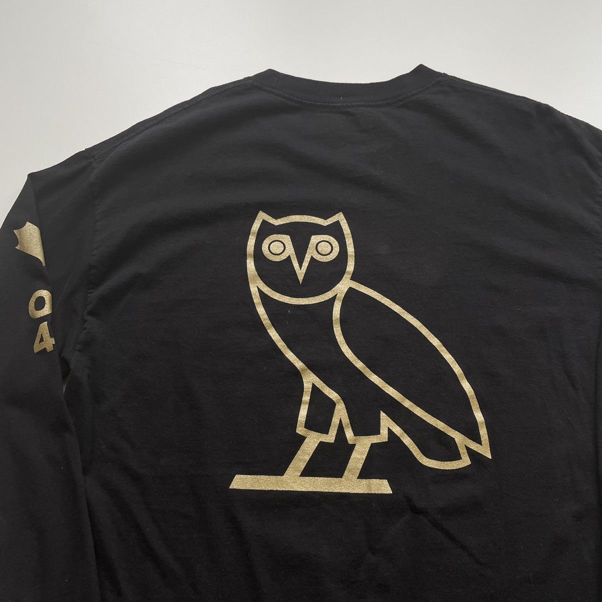 NBA Vintage 2000s Toronto Raptors OVO Graphic Long Sleeve Shirt Size US XL / EU 56 / 4 - 3 Thumbnail