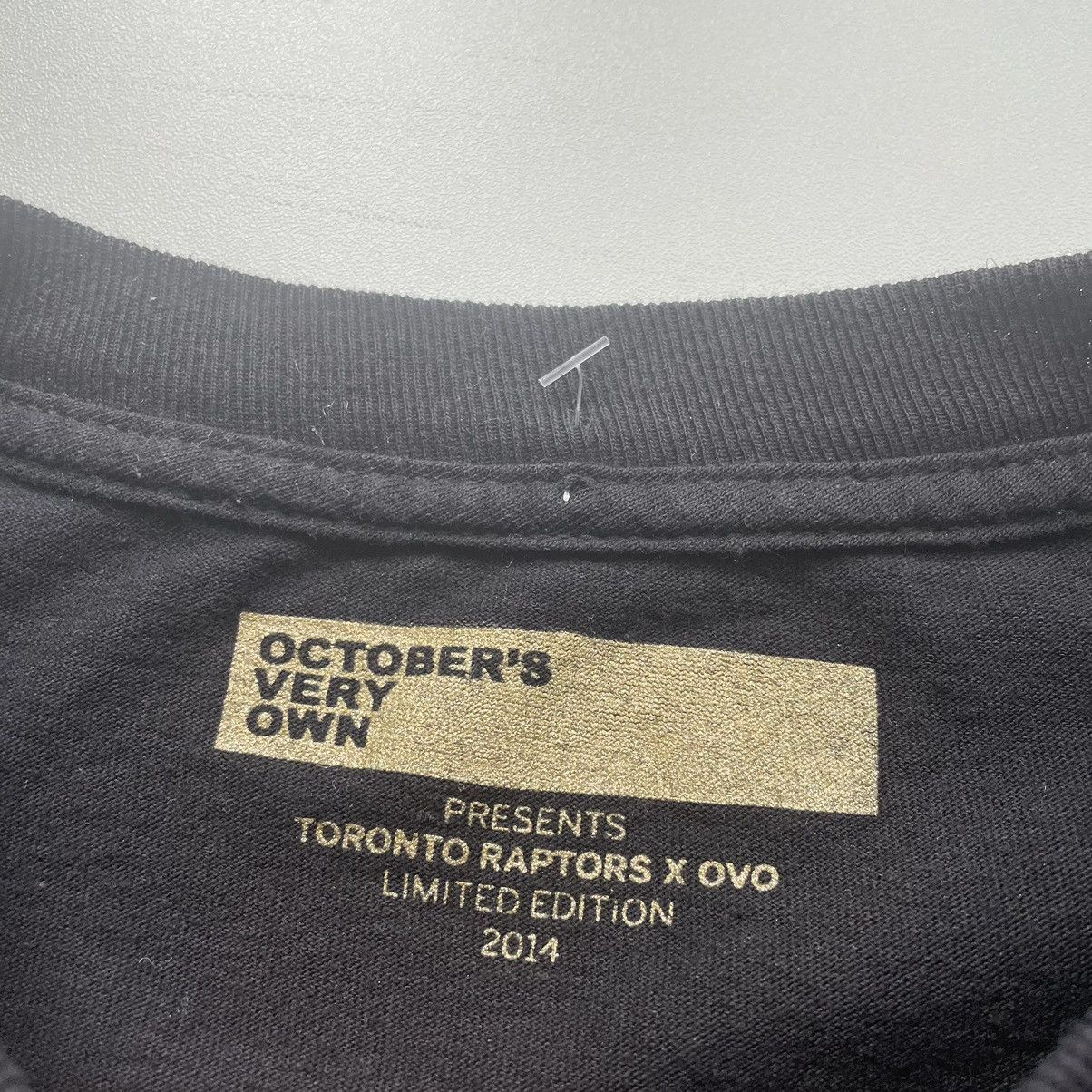 NBA Vintage 2000s Toronto Raptors OVO Graphic Long Sleeve Shirt Size US XL / EU 56 / 4 - 5 Thumbnail