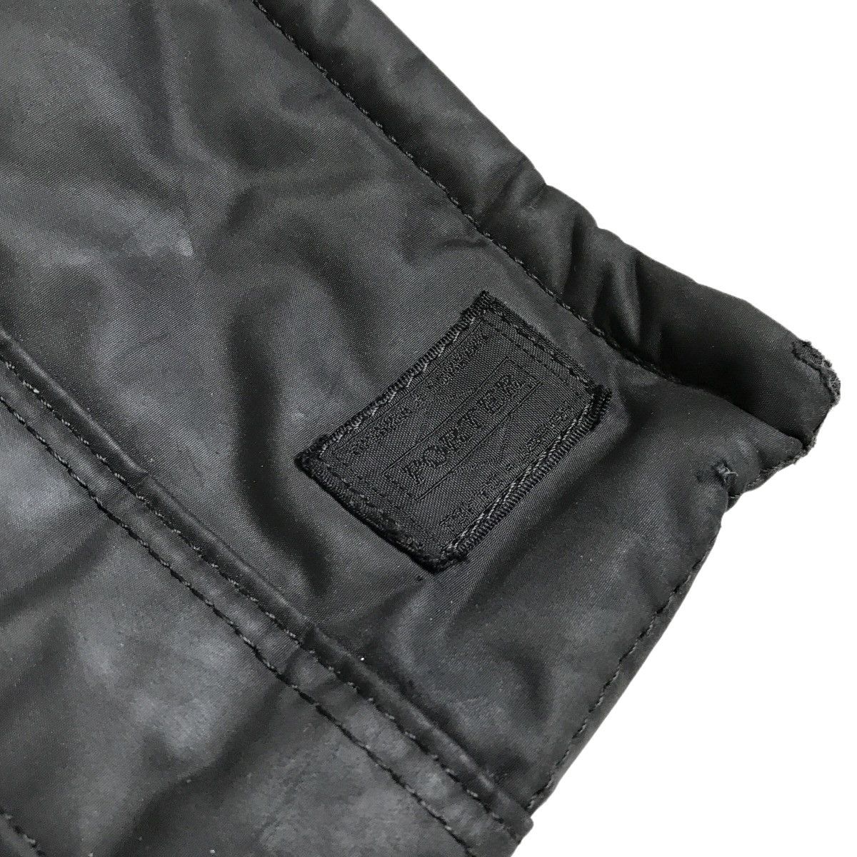 Head Porter × Japanese Brand × Porter Classic Headporter Japan Black Beauty Nylon Mini Tote Bag Size ONE SIZE - 6 Thumbnail
