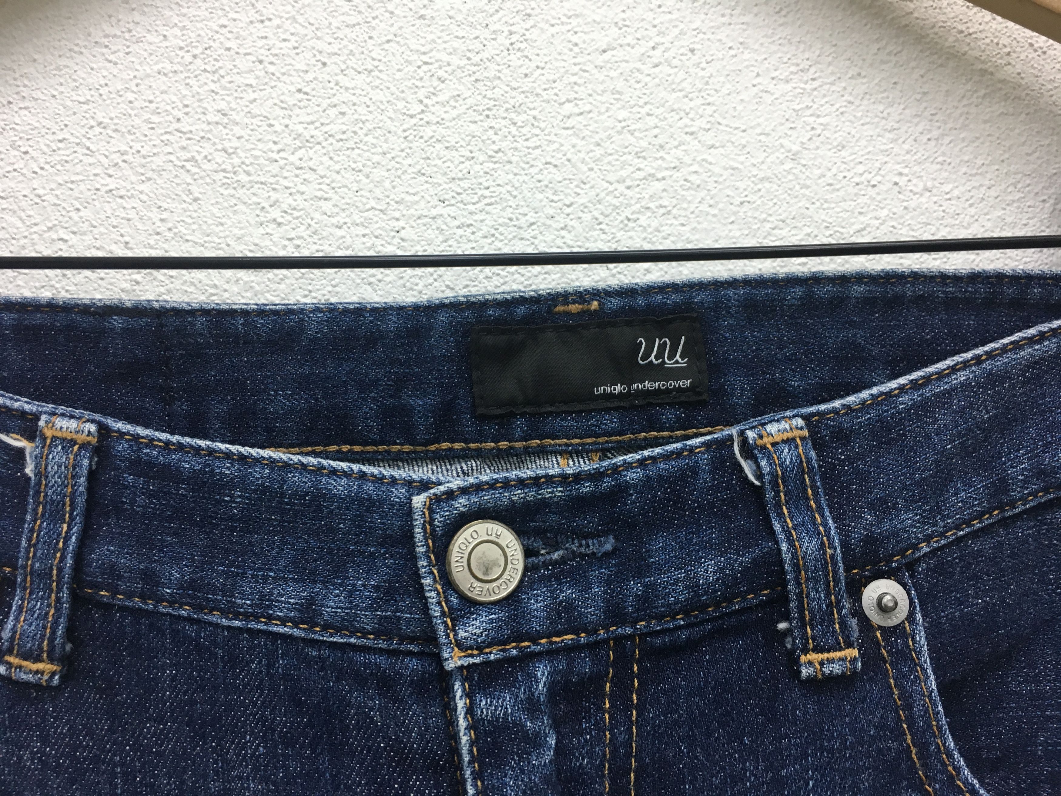 Undercover × Uniqlo Rare Uniqlo x Undercover Slim Jeans Size US 34 / EU 50 - 12 Thumbnail