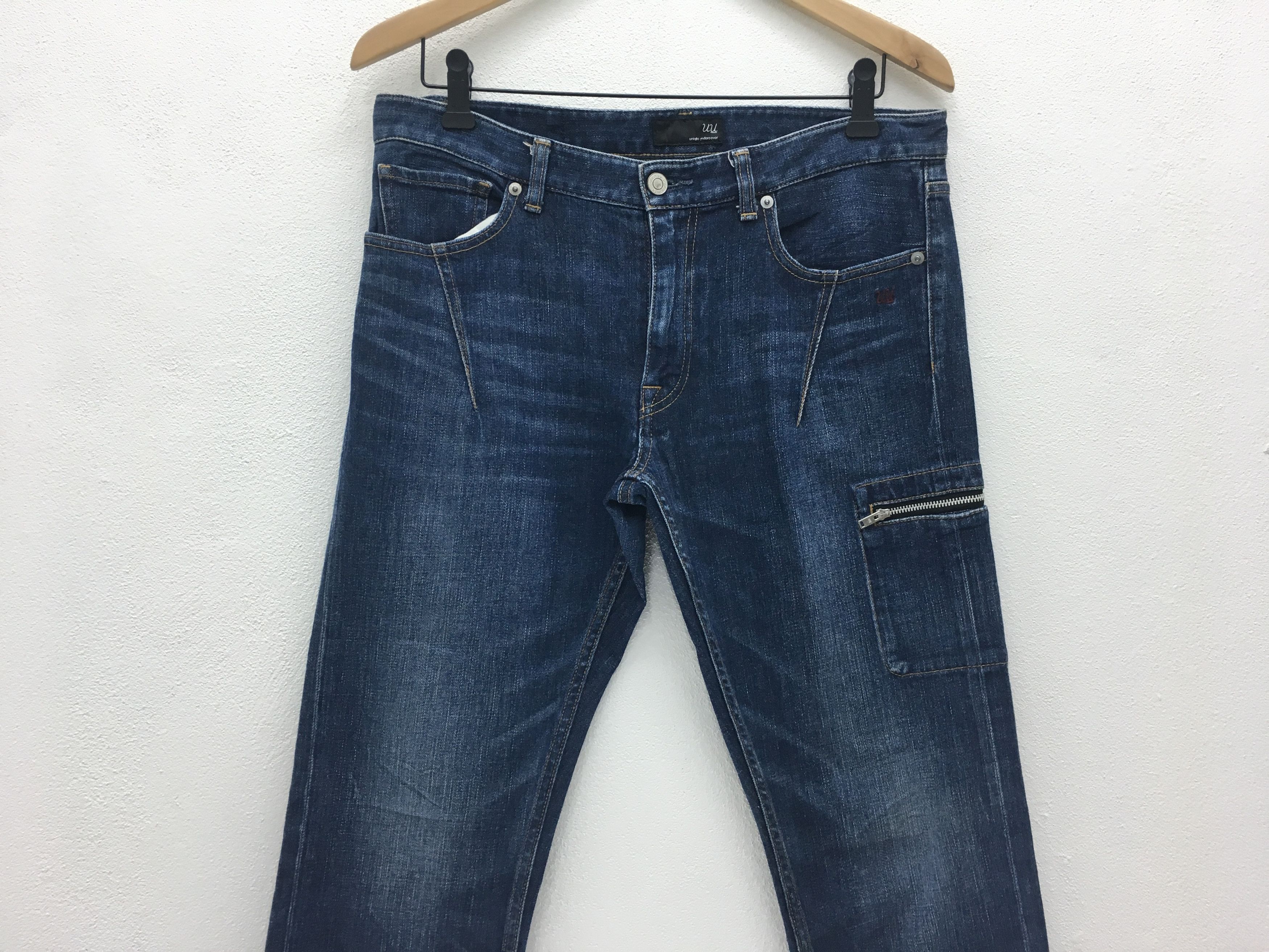 Undercover × Uniqlo Rare Uniqlo x Undercover Slim Jeans Size US 34 / EU 50 - 4 Thumbnail