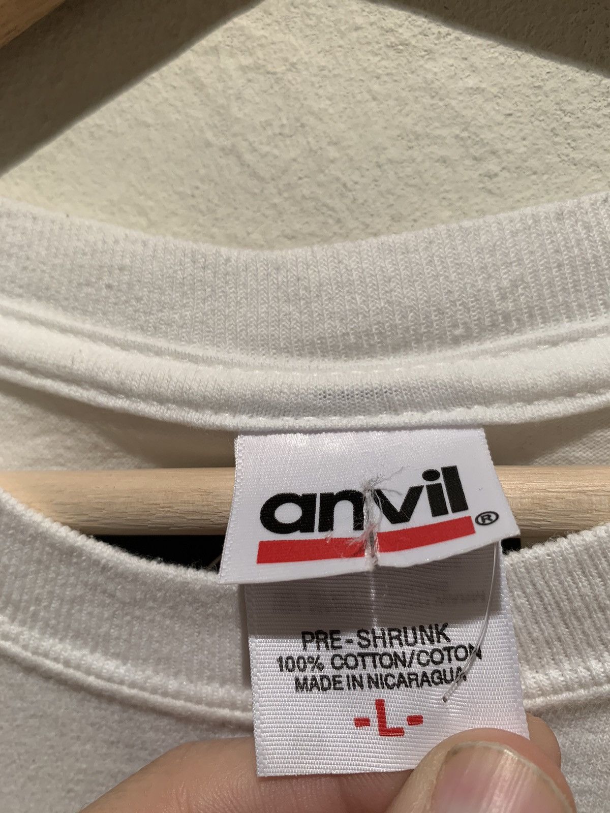 Anvil RARE* Vintage Trust The Lord With All Your Heart Jesus Shirt Size US L / EU 52-54 / 3 - 5 Thumbnail