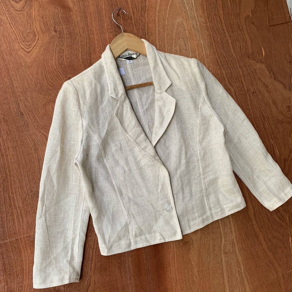 Designer × Louis Feraud Louis Feraud white rare jacket Size M / US 6-8 / IT 42-44 - 2 Thumbnail