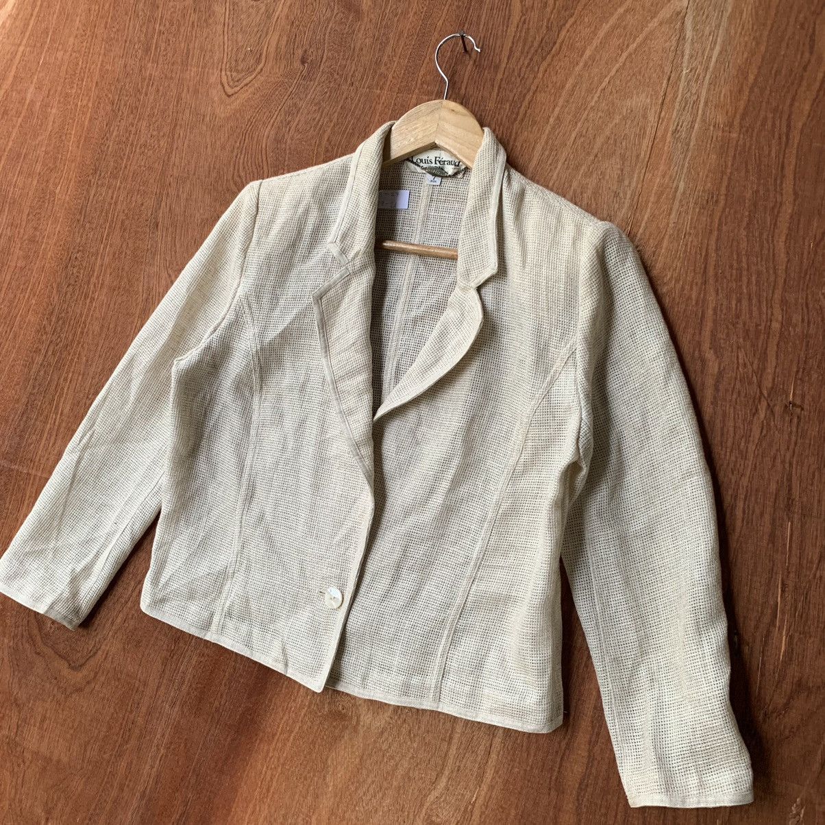 Designer × Louis Feraud Louis Feraud white rare jacket Size M / US 6-8 / IT 42-44 - 3 Thumbnail