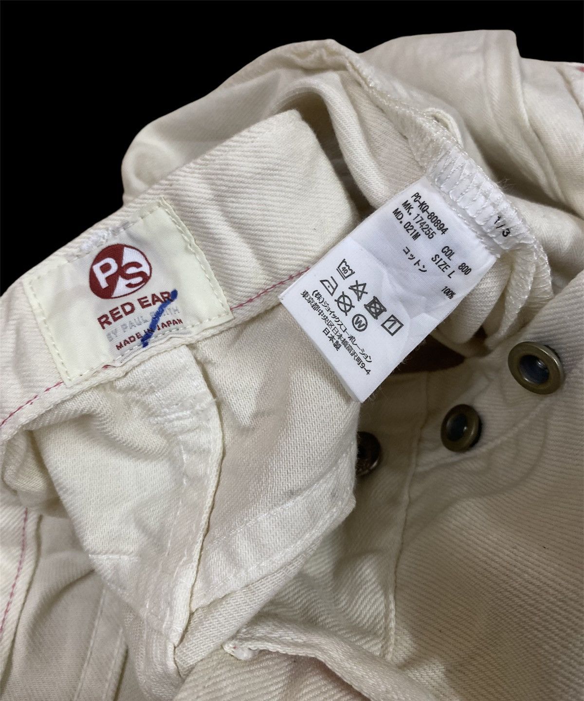 Paul Smith × Paul Smith Red Ear Vintage Paul Smith Red Ear Slim Fits Denim Size US 32 / EU 48 - 3 Thumbnail