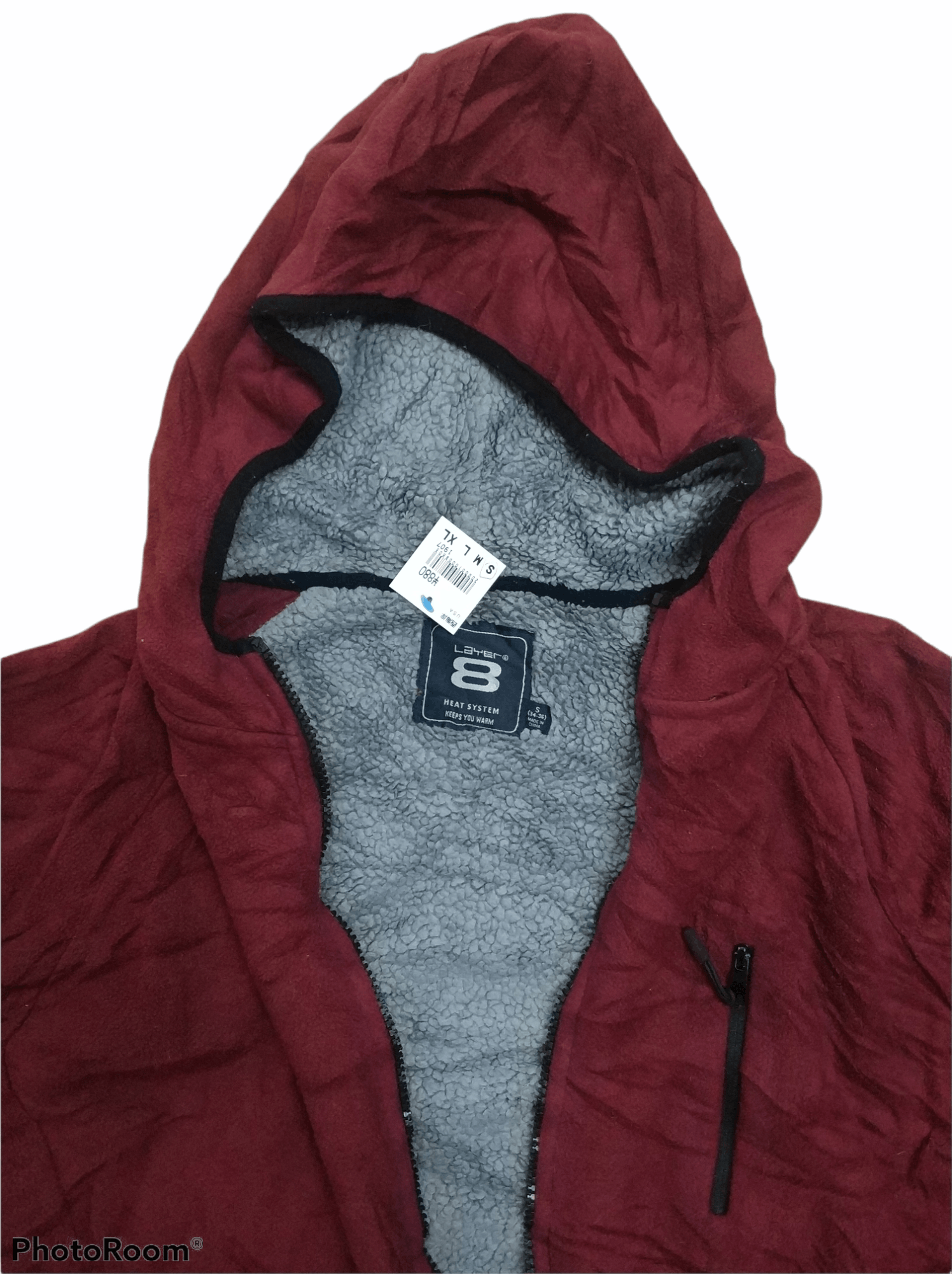 Layer 8 🔥Layer 8 Heat System Fleece Jacket Hoodies Size US M / EU 48-50 / 2 - 3 Thumbnail
