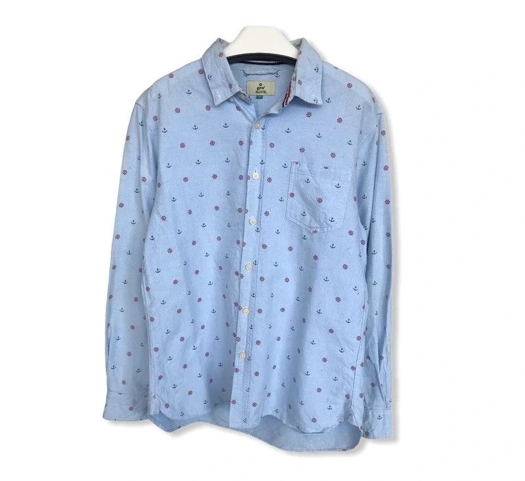 image of Grn Japan Fullprint Shirt Button Up, Men's (Size Large)