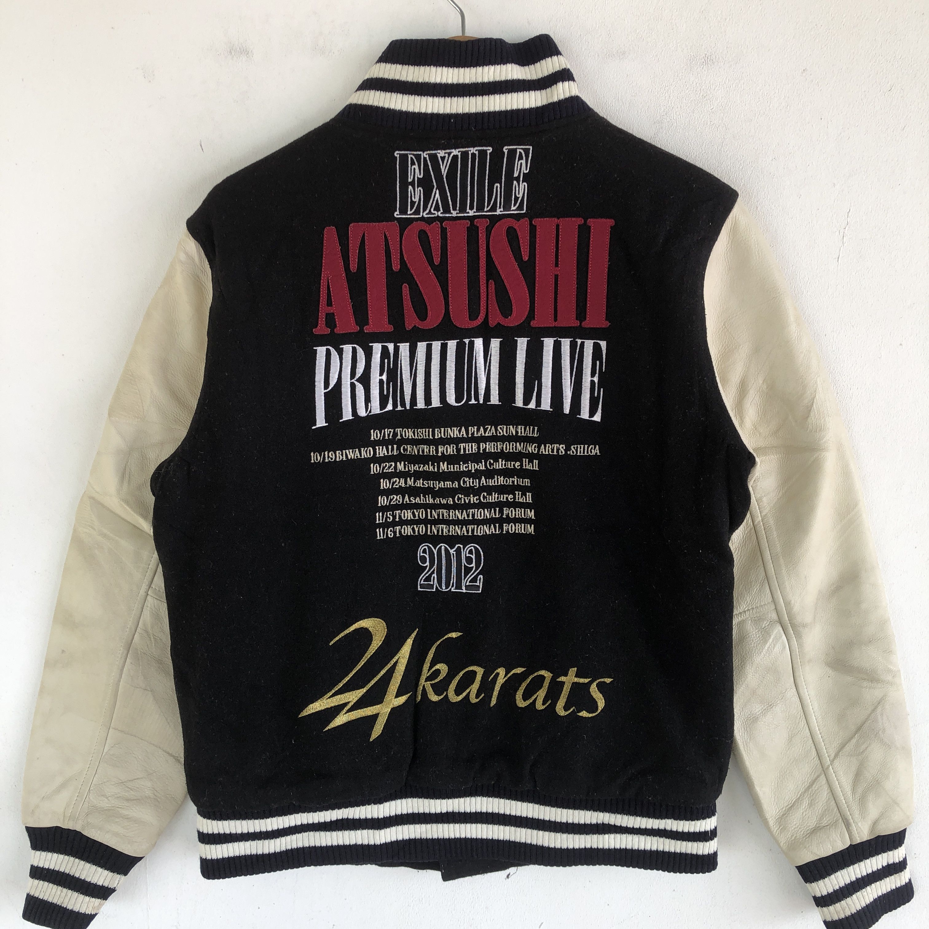 Other Vintage 24 Karats Varsity Jackets Letterman Leather Jacket Size US M / EU 48-50 / 2 - 4 Thumbnail