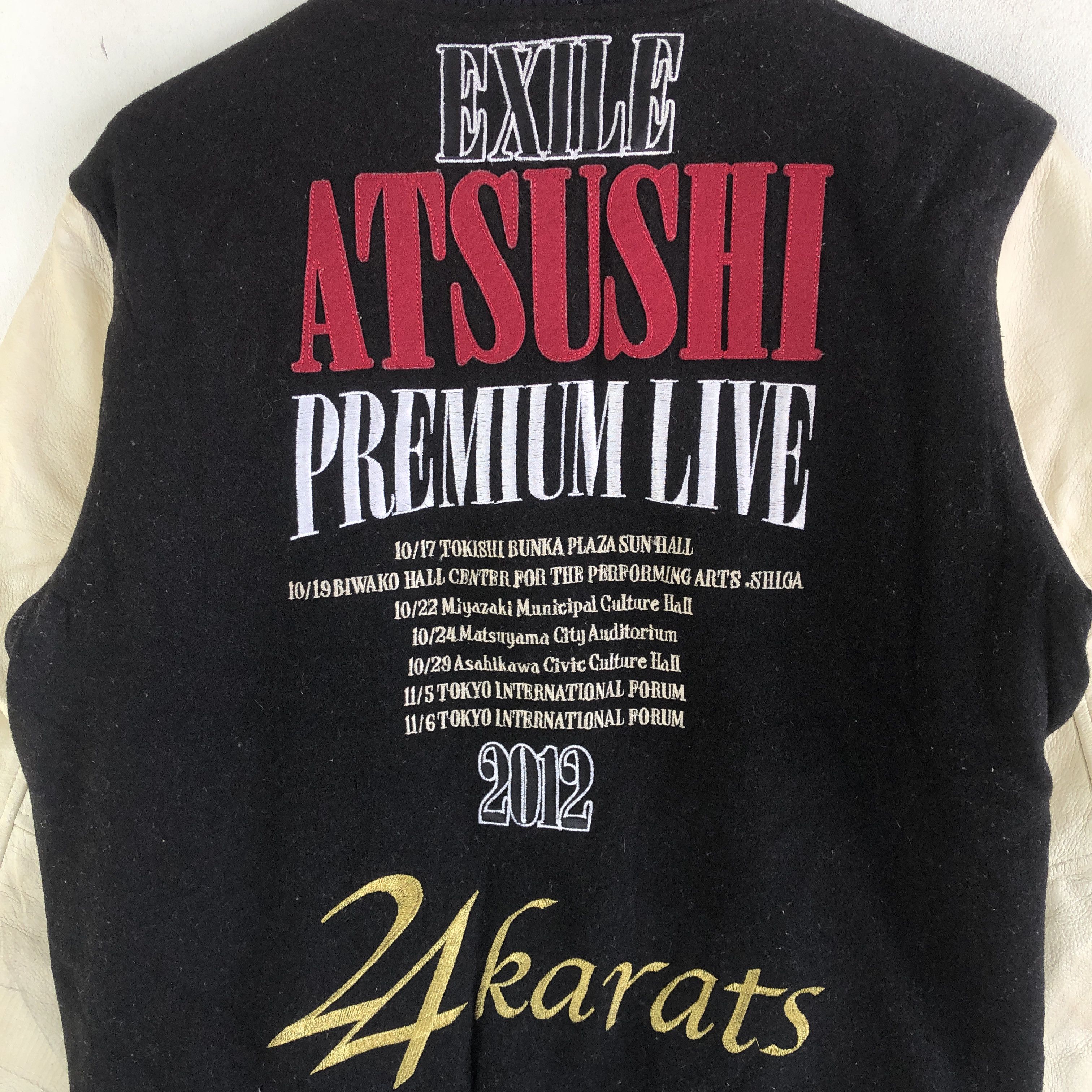 Other Vintage 24 Karats Varsity Jackets Letterman Leather Jacket Size US M / EU 48-50 / 2 - 6 Thumbnail