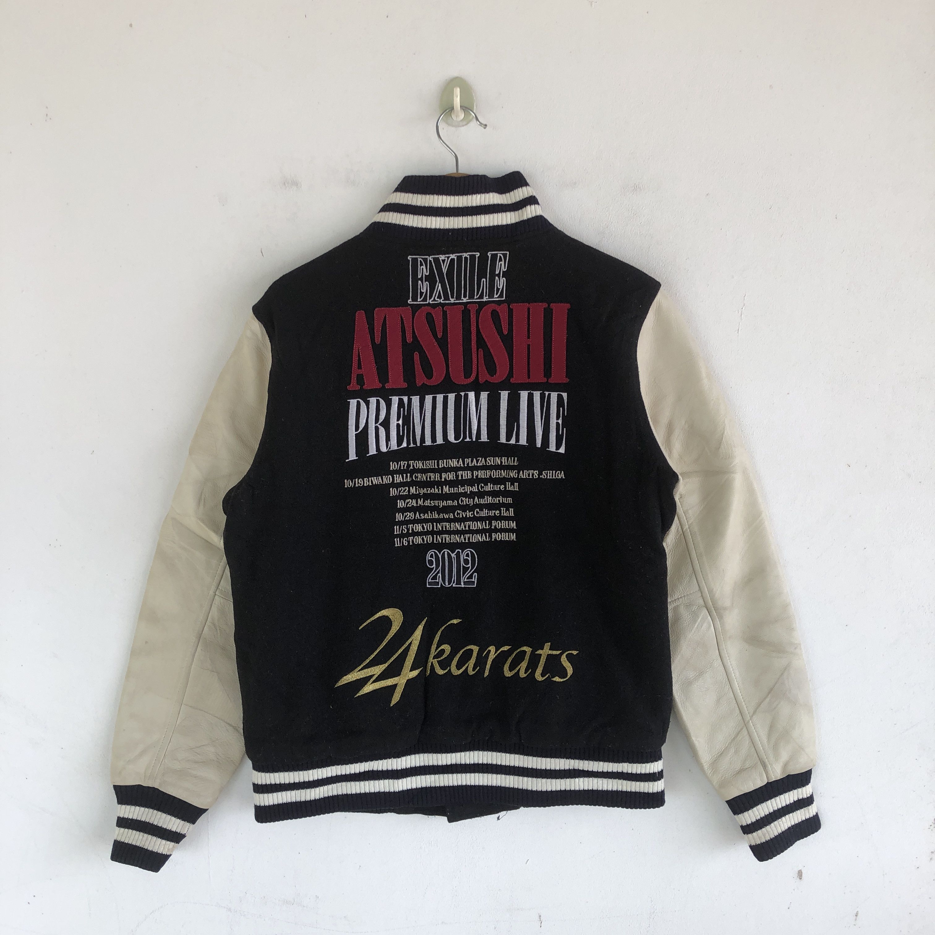 Other Vintage 24 Karats Varsity Jackets Letterman Leather Jacket Size US M / EU 48-50 / 2 - 1 Thumbnail