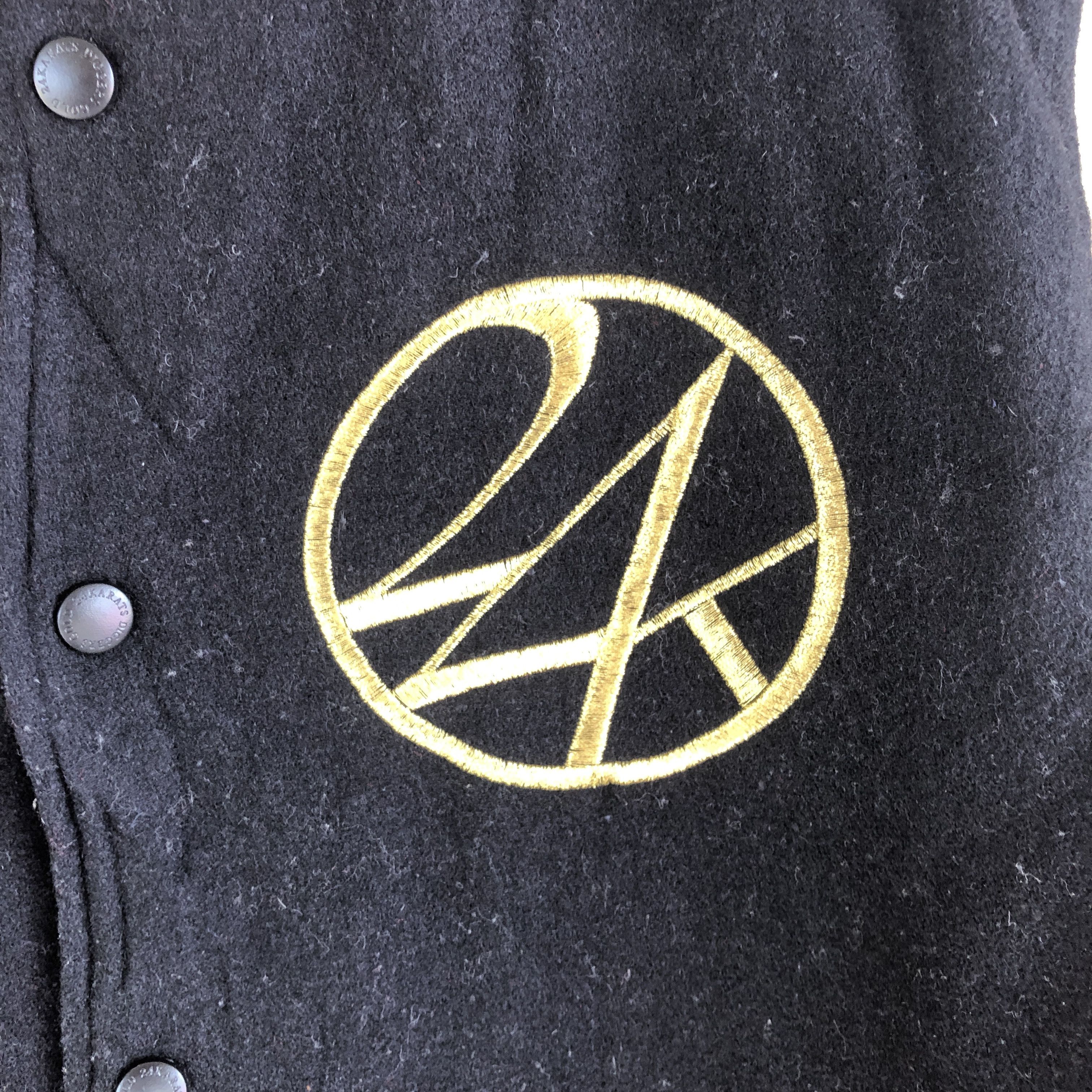 Other Vintage 24 Karats Varsity Jackets Letterman Leather Jacket Size US M / EU 48-50 / 2 - 9 Thumbnail