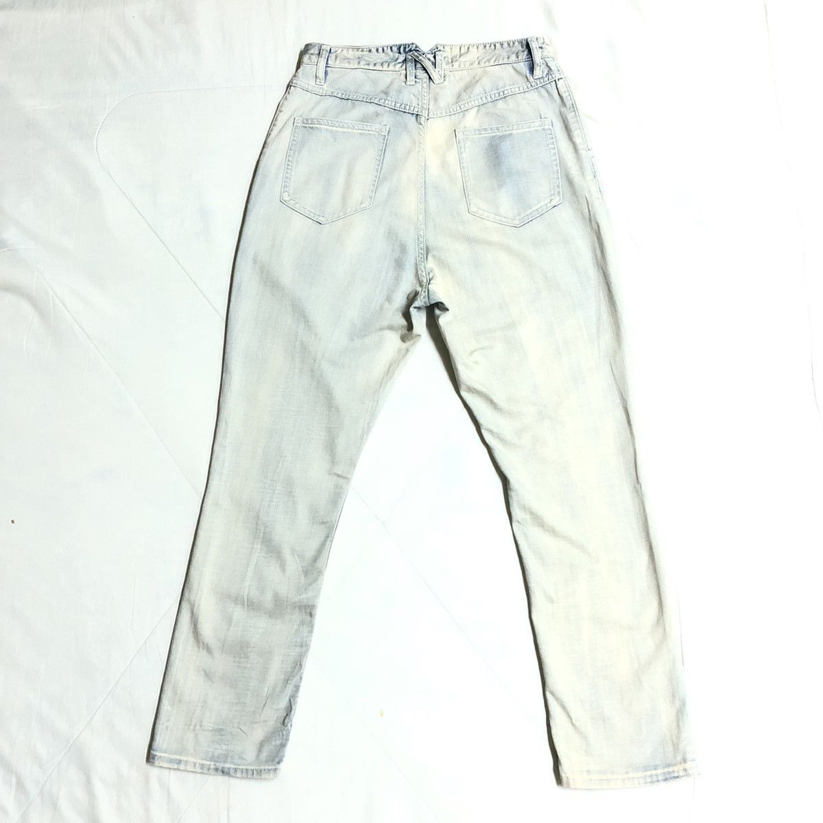 Issey Miyake × Ne-Net Ne-Net Ex Issey Miyake Indigo Dye Loose/Wide Denim Size US 30 / EU 46 - 13 Thumbnail