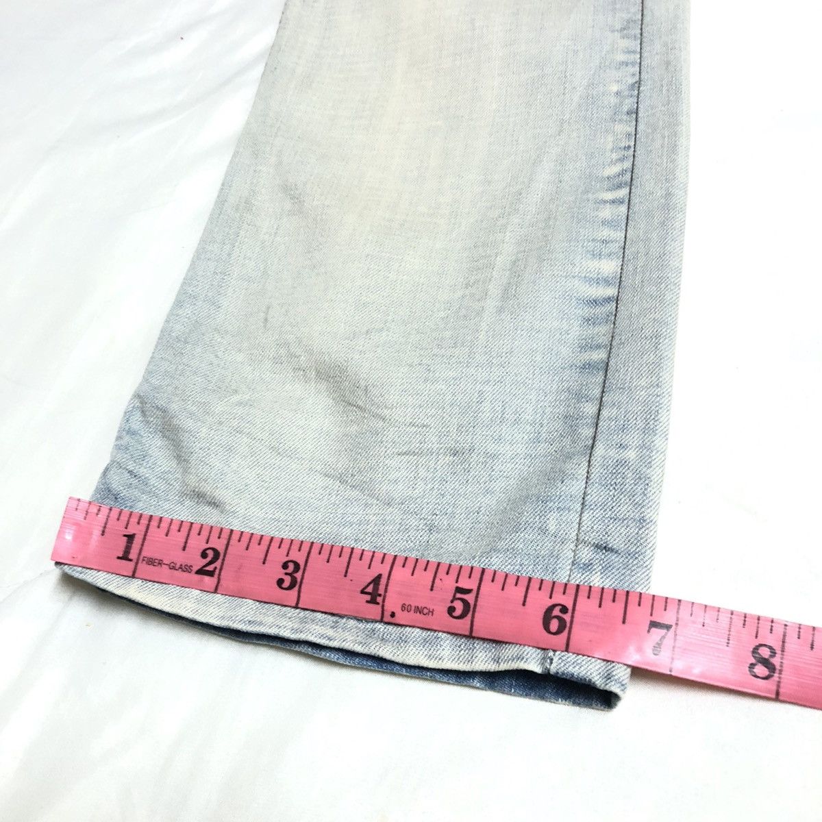 Issey Miyake × Ne-Net Ne-Net Ex Issey Miyake Indigo Dye Loose/Wide Denim Size US 30 / EU 46 - 11 Thumbnail